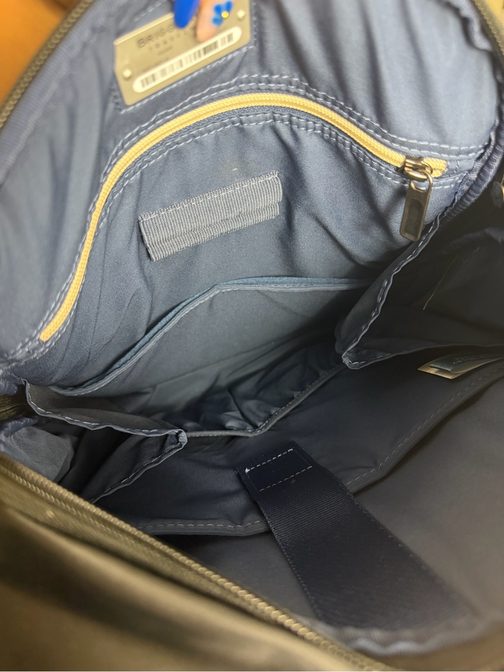 Briggs & Riley Sympatico Backpack Black Laptop Padded - Picture 4 of 6